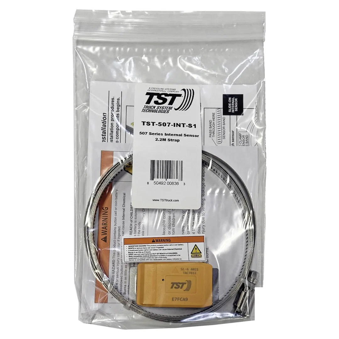 TST-507-INT-S1 – TRUCK SYSTMS Tire Pressure Monitoring System - TPMS Sensor, 507 Single Internal Sensor With Strap